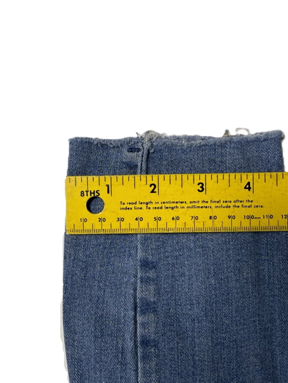 Universal Thread Women's Jeans, Denim Distressed High Rise Skinny, Button Fly - Picture 10 of 10